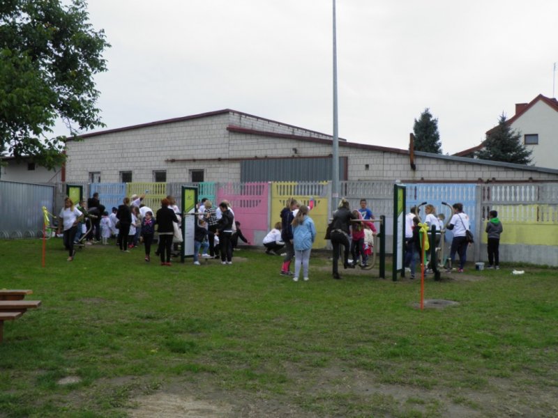 Otwarcie siłowni zewnętrznej w Pilczynie 